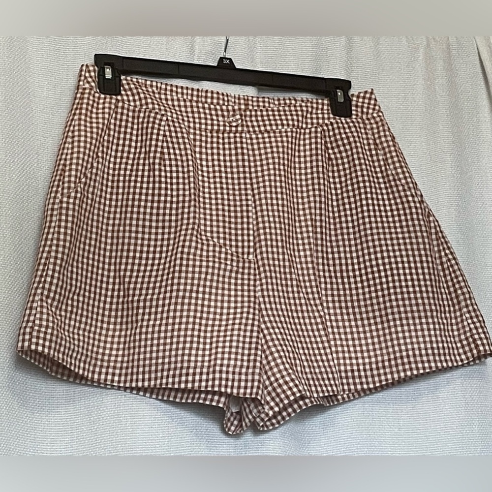 NWT Rhythm Lola checked shorts - Picture 3 of 7